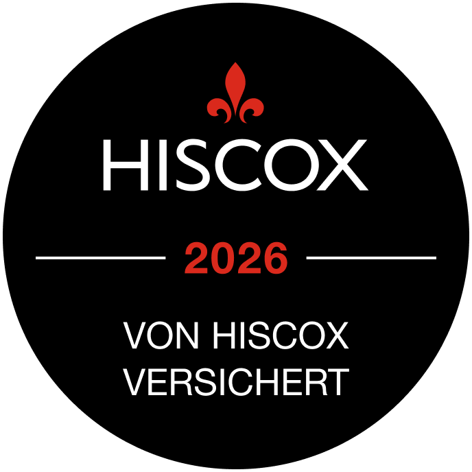 Versicherungssiegel Hiscox 2026